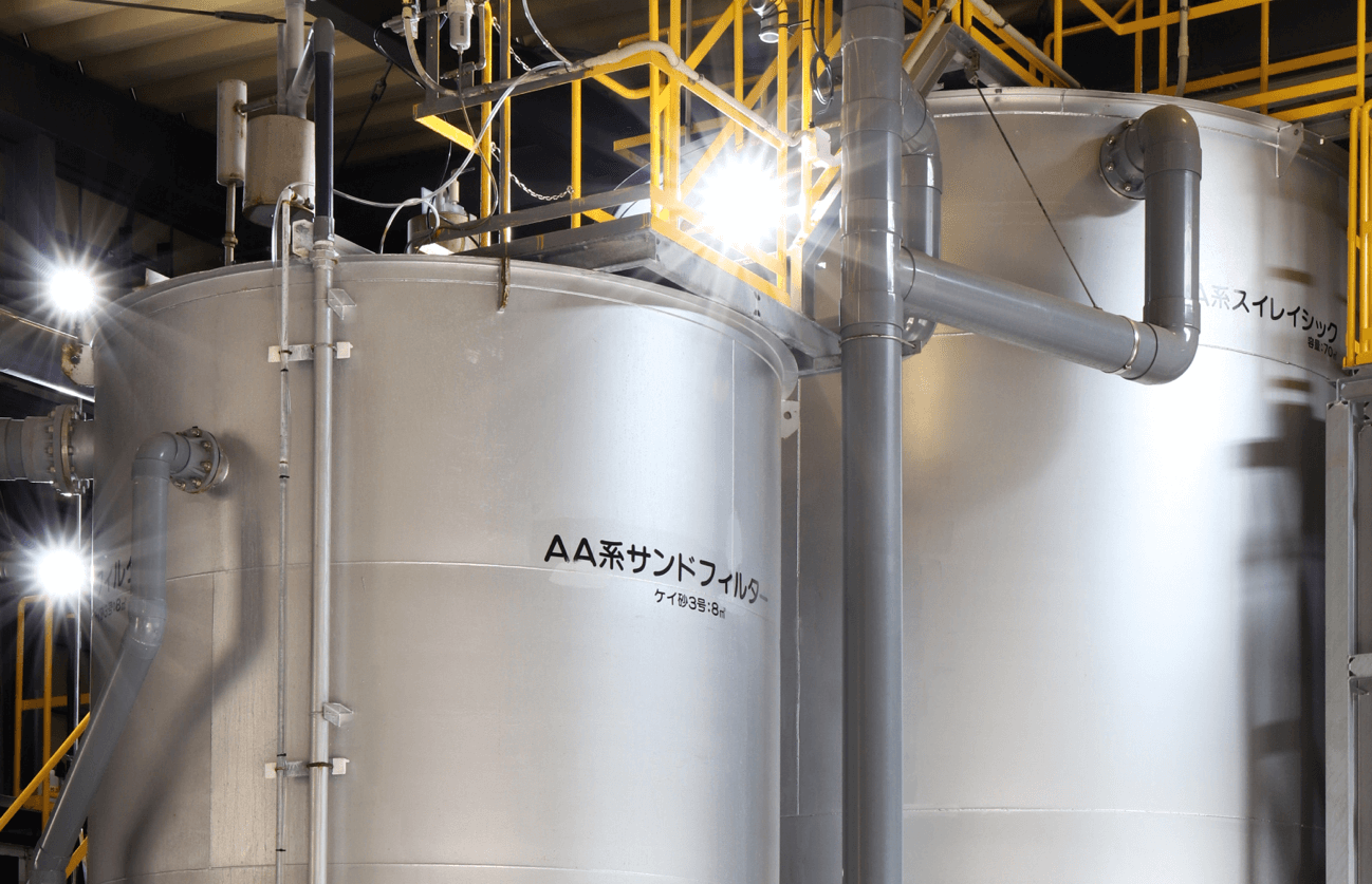 ろ過設備のメンテナンスについて