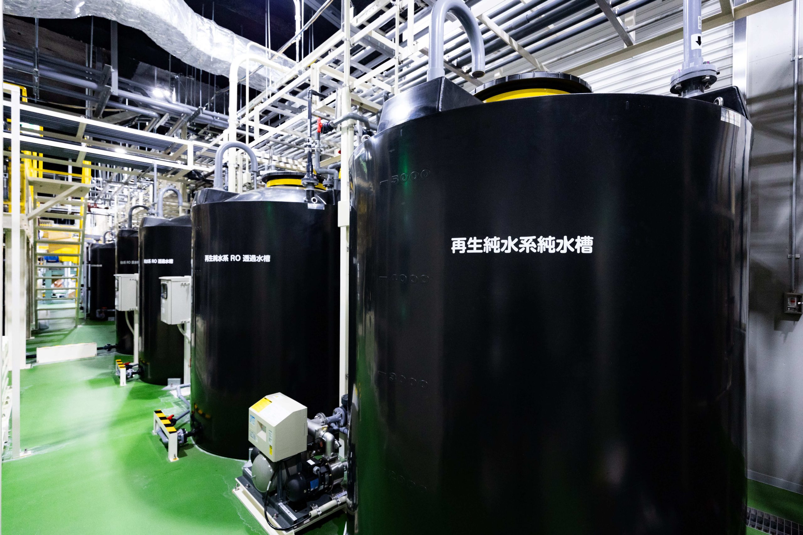 【事例解説】高純水製造と無排水型リサイクル処理システムの構成